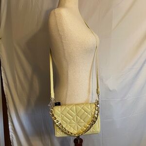 NWT Like Dreams Crossbody Quilted Flap Closure Handbag